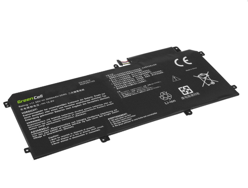 Baterija za Asus Zenbook UX330A / UX330CA, C31N1610, 3000 mAh - slika 2