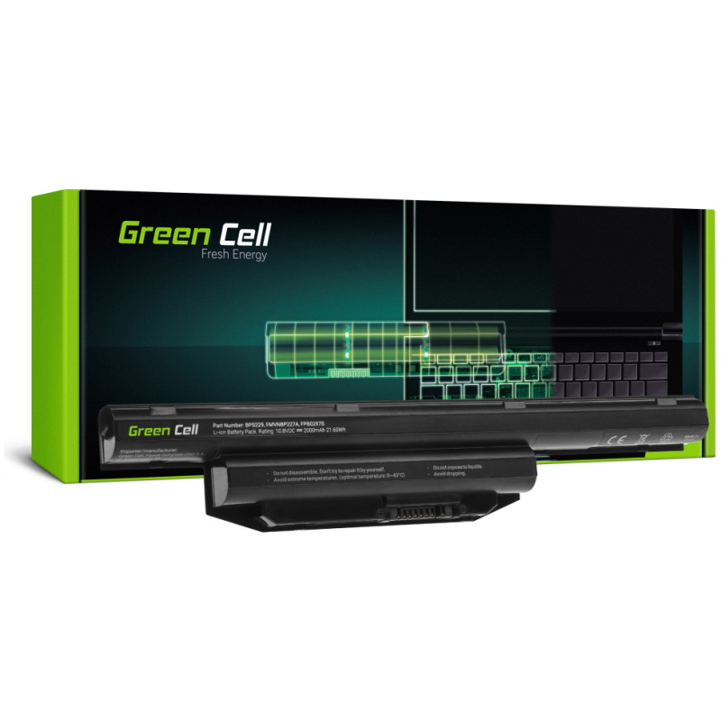 Baterija za Fujitsu Siemens LifeBook A544 / E744 / S904, 2000 mAh - Image 4