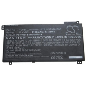 <br><b>Opis:</b><br><ul><li>Nadomestna baterija je izdelana po zasnovi in tehnologiji nemškega proizvajalca VHBW, kar zagotavlja odlično kvaliteto<br></li><li>Najsodobnejša tehnologija omogoča veliko ciklov polnjenja in praznjenja<br></li><li>Li-Polymer celice so prijazne okolju, obenem pa zagotavljajo delovanje brez spominskega učinka<br></li><li>Termično stikalo ščiti baterijske celice pred pregrevanjem, prenapolnitvijo in kratkim stikom<br></li><li>Visoka kapaciteta baterije, podaljšan čas delovanja pri mirovanju naprave, zelo počasno samopraznjenje<br></li><li>100% kompatibilnost z originalno baterijo</li><li>Baterijo polnimo z originalnim ali nadomestnim polnilcem</li><li>Certifikati CE in ROHS</li></ul><br><br><p><b>Originalne oznake:</b></p><ul><li>HSTNN-IB8P<br></li><li>HSTNN-LB8K</li><li>HSTNN-UB7P</li><li>L12717-1C1</li><li>L12717-171</li><li>L12717-421</li><li>L12717-541</li><li>L12791-855</li><li>RU03XL</li><li>RU03048XL</li></ul><br><br><p><b>Primerno za:</b></p><div >HP: </div><div><ul><li>ProBook x360 11 G3 Education Edition, ProBook x360 440 G1<br></li></ul><br></div><br><b>Lastnosti:</b><ul><li>Proizvajalec: VHBW</li><li>Barva: črna</li><li>Vrsta: Li-Polymer</li><li>Napetost: 11,4 V</li><li>Kapaciteta: 4.150 mAh (47.31 Wh)</li></ul><br>