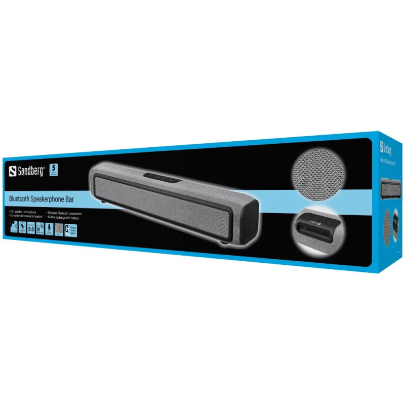 Sandberg Bluetooth Soundbar za videokonference - Image 4