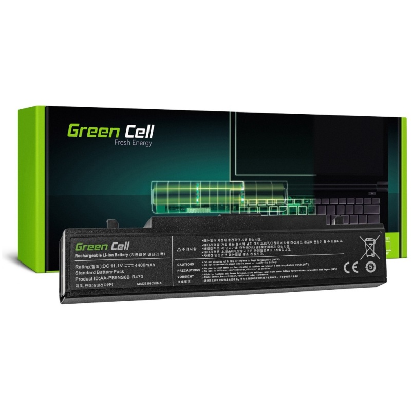 Baterija za Samsung R460 / R505 / R509, črna, 4400 mAh - Image 5