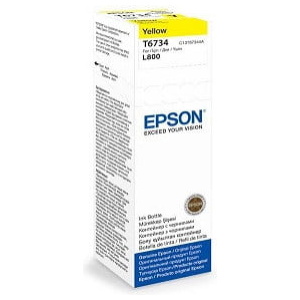 Črnilo Epson T6734 (C13T67344A) rumena, original - E-specialisti računalniška trgovina