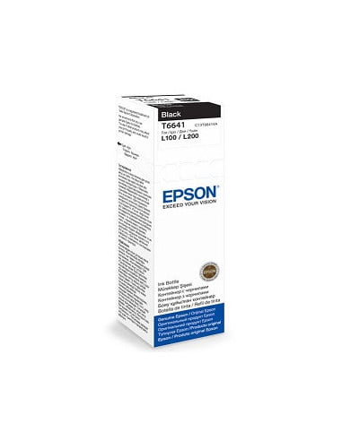 Črnilo Epson T6641 (C13T66414A) črna, original - E-specialisti računalniška trgovina