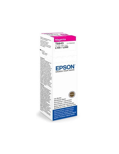 Črnilo Epson T6643 (C13T66434A) škrlatna, original - E-specialisti računalniška trgovina
