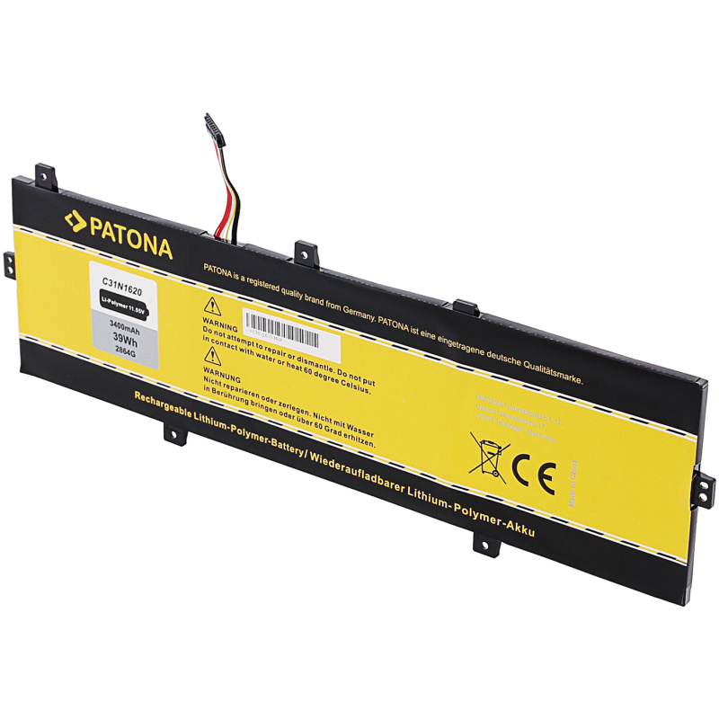 Baterija za Asus Zenbook UX430 / UX430U / UX430UA, C31N1620, 3400 mAh - Image 2