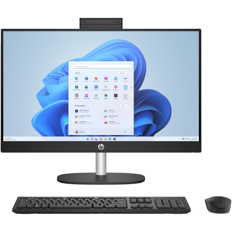 Intel Core Ultra 5 125U (1,3 GHz), 16 GB (2x8GB) DDR5-5600, SSD 512 GB M.2 PCIe NVMe, 60,45 cm (23,8'') FHD (1920x1080) UWVA LED, Intel Graphics (IGP), HDMI, 1x USB-C (5Gbps), 2x USB-A 3.2 Gen1 (5Gbps), 2x USB-A 2.0, Wi-Fi, Bluetooth, Webcam, Wireless, Microsoft Windows 11 Home (64-bit)
