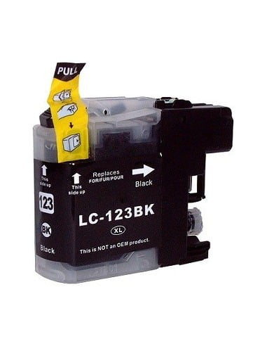 Kartuša za Brother LC123 črna, kompatibilna - E-specialisti računalniška trgovina