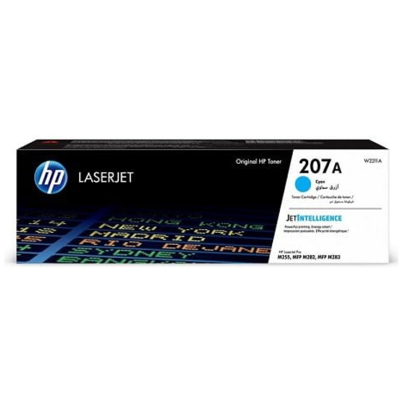 Toner HP 207A (W2211A) modra, original - E-specialisti računalniška trgovina