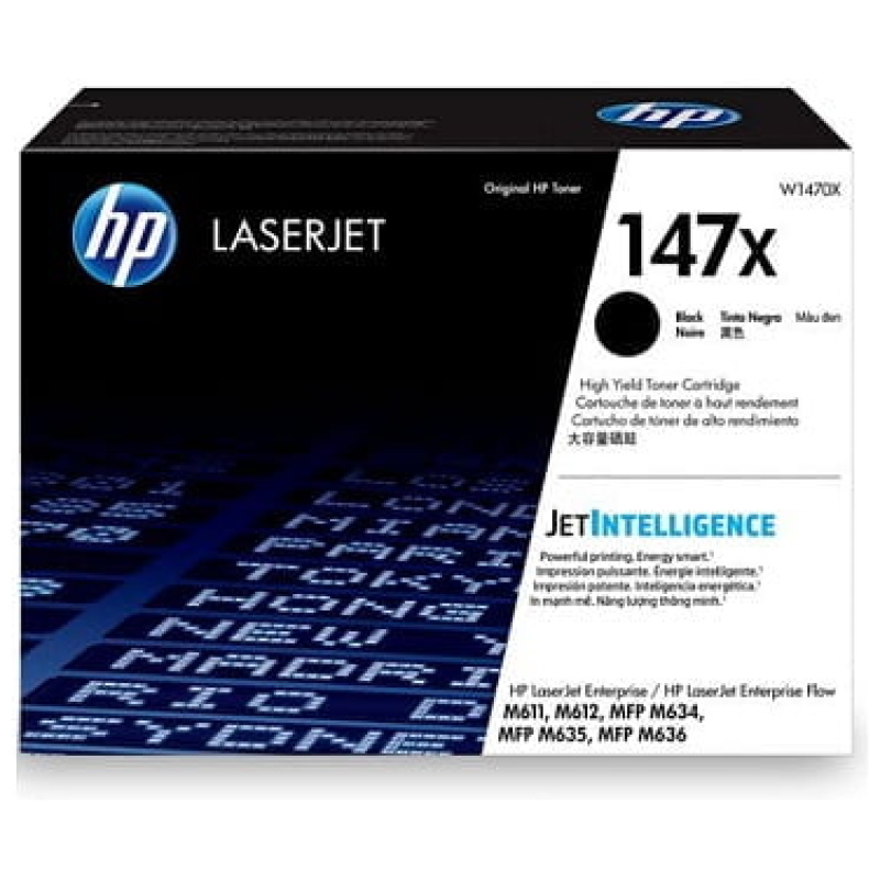 Toner HP 147X (W1470X) črna, original - E-specialisti računalniška trgovina