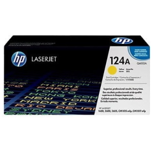 Toner HP 124A (Q6002A) rumena, original - E-specialisti računalniška trgovina