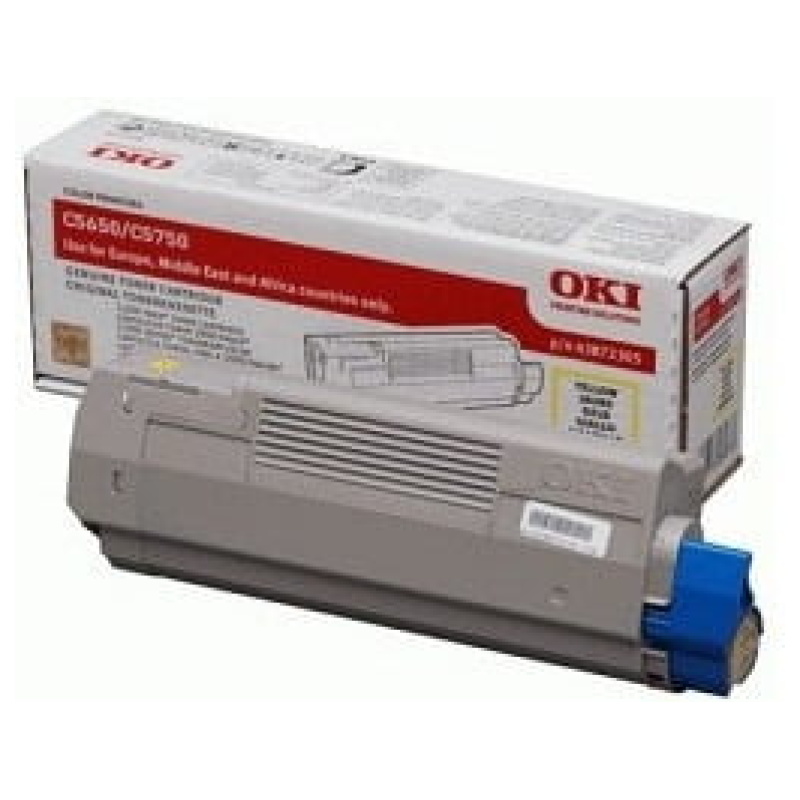 Toner OKI C5650 (43872305) rumena, original - E-specialisti računalniška trgovina