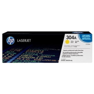 Toner HP 304A (CC532A) rumena, original - E-specialisti računalniška trgovina