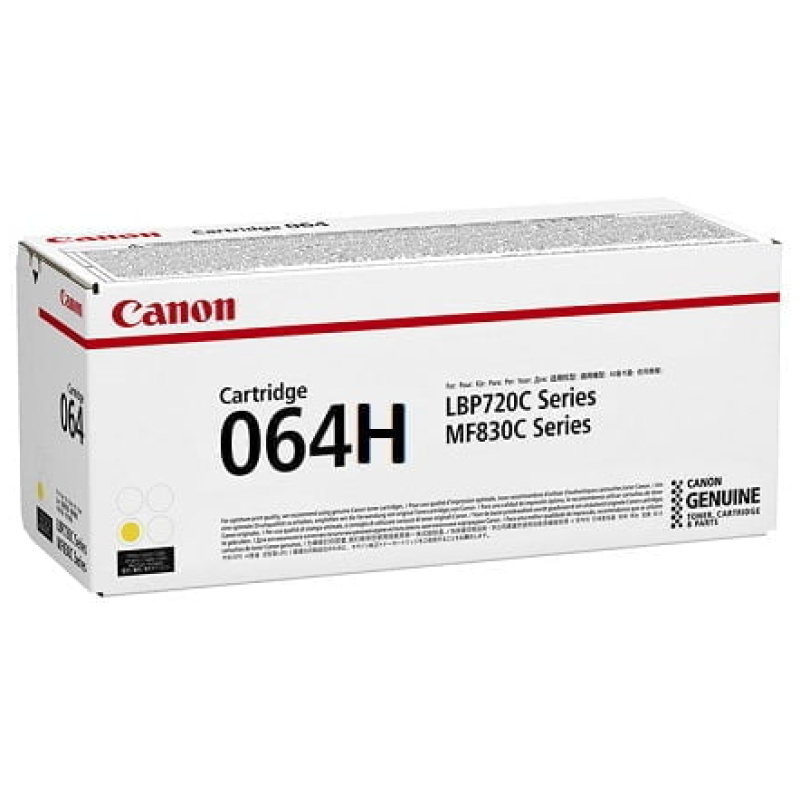 Toner Canon CRG-064H (4932C001) rumena, original - E-specialisti računalniška trgovina