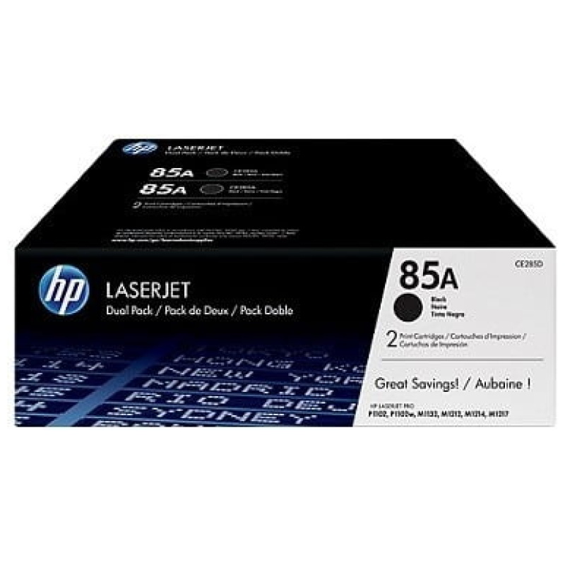 Toner HP 85A (CE285AD) dvojno pakiranje, original - E-specialisti računalniška trgovina