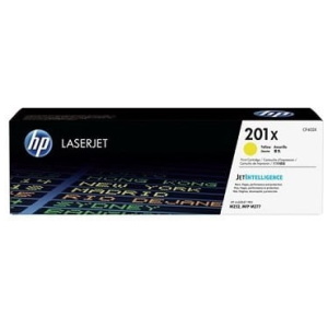 Toner HP 201X (CF402X) rumena, original - E-specialisti računalniška trgovina