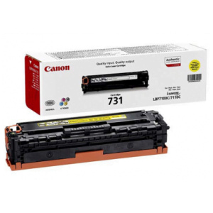 Toner Canon CRG-731Y rumena, original - E-specialisti računalniška trgovina
