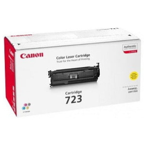 Toner Canon CRG-723 rumena, original - E-specialisti računalniška trgovina