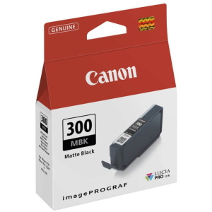 Kartuša Canon PFI-300MBK mat črna, original - E-specialisti računalniška trgovina