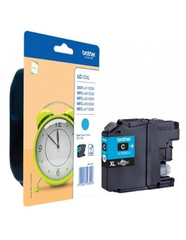 Kartuša Brother LC125XL modra, original - E-specialisti računalniška trgovina