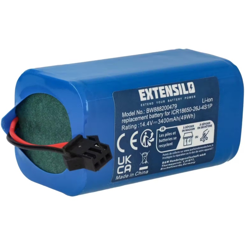Baterija za Eufy RoboVac 11 / 11S, 3400 mAh - Image 2