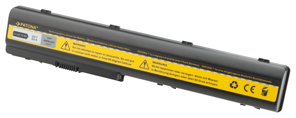 Baterija za HP Pavilion DV7 / DV7T / DV7Z / HDX18, 10.8 V, 4400 mAh - slika 2