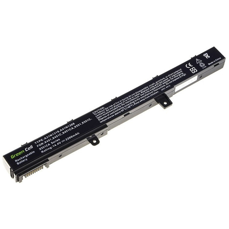 Baterija za Asus X451 / X551 / D550, 14.4 V, 2200 mAh - Image 2