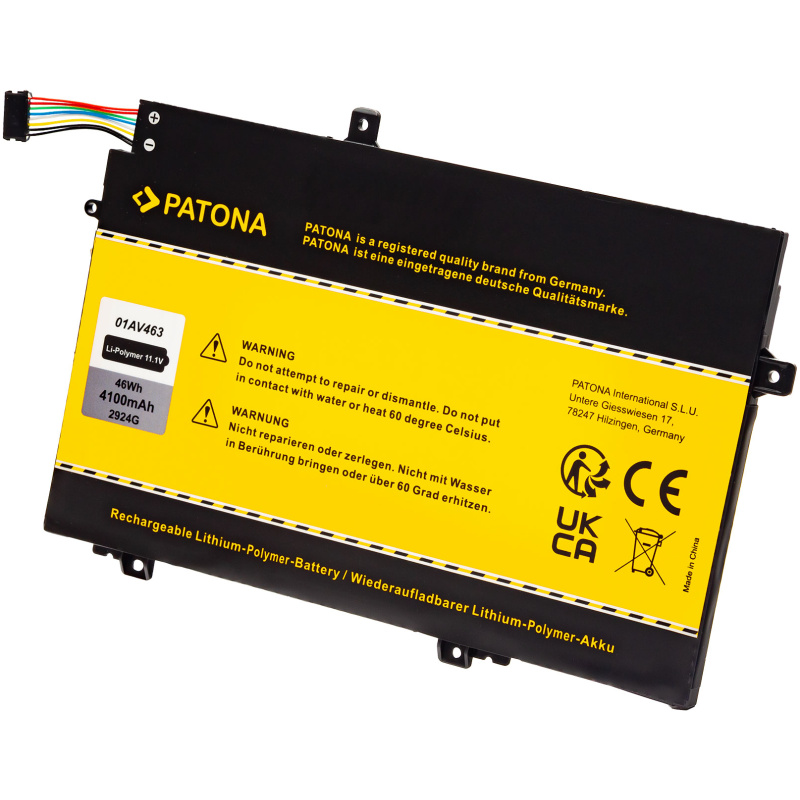 Baterija za Lenovo ThinkPad E485 / E490 / E590, 01AV463, 4100 mAh - Image 2