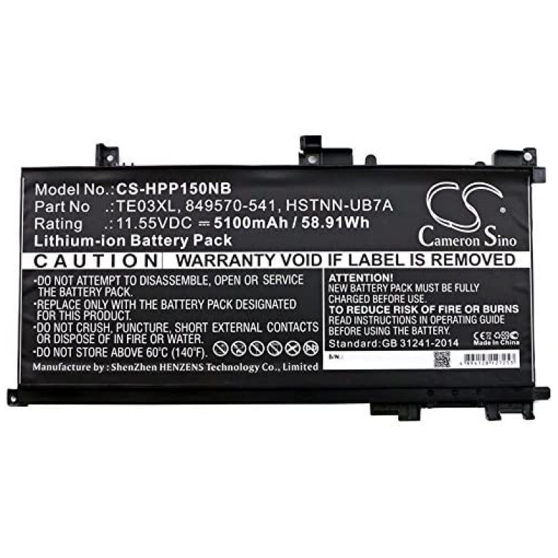 Baterija za HP Pavilion 15 UHD / 15-BC, TE03XL, 5100 mAh - Image 4
