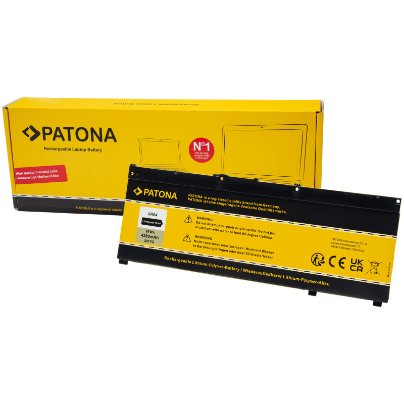 Baterija za HP Omen 15-CE / Omen 17-CB / Pavilion Gaming 15-CX, SR04XL, 15.4 V, 4400 mAh - Image 6