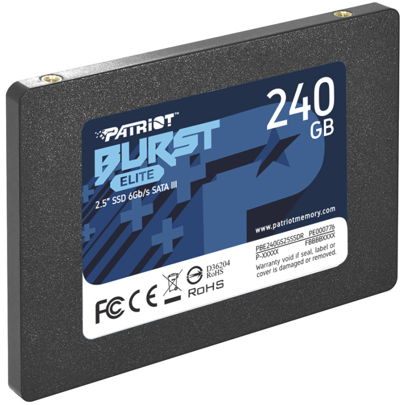 Patriot Burst Elite 240GB SSD SATA 3 2.5" - Image 2