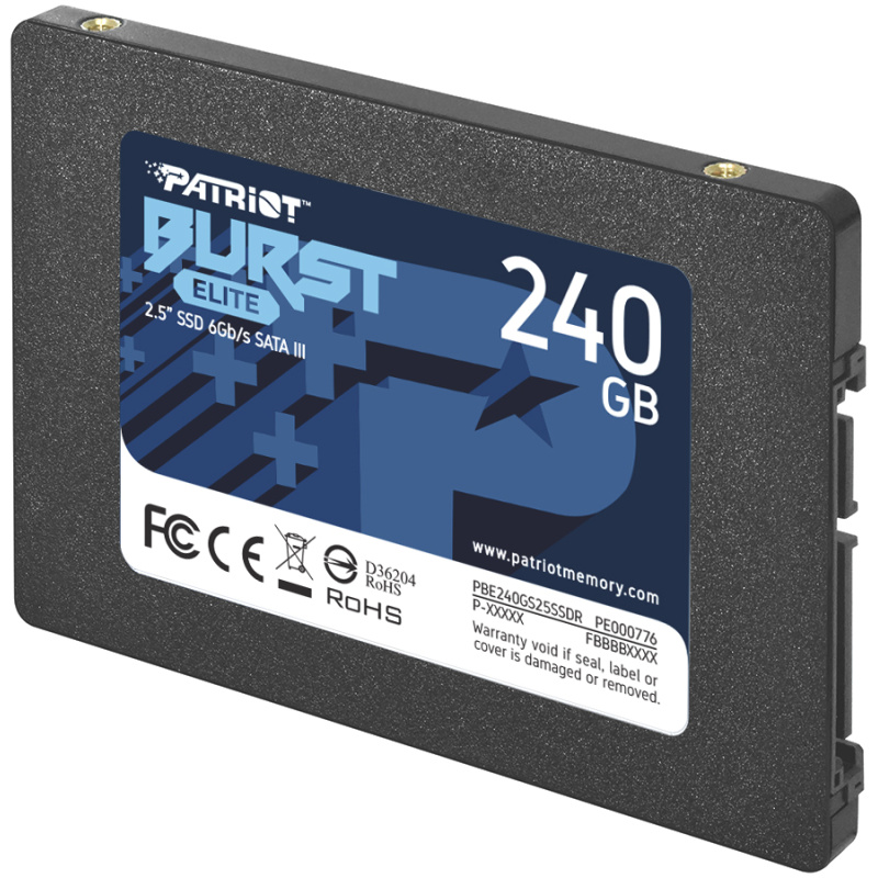 Patriot Burst Elite 240GB SSD SATA 3 2.5" - Image 3