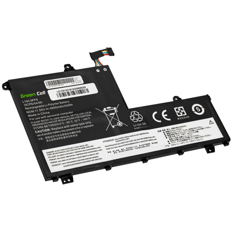 Baterija za Lenovo ThinkPad 14-IIL / 14-IML / 15-IIL / 15-IML, 4650 mAh - Image 2