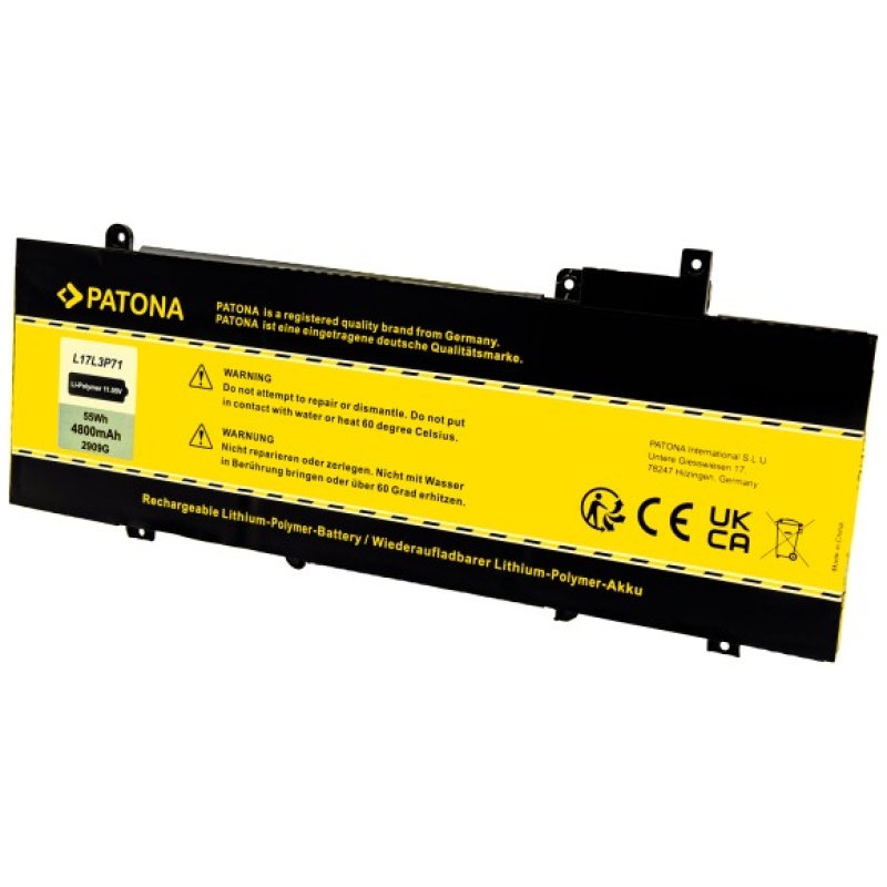 Baterija za Lenovo Thinkpad T480s, 4800 mAh - Image 2