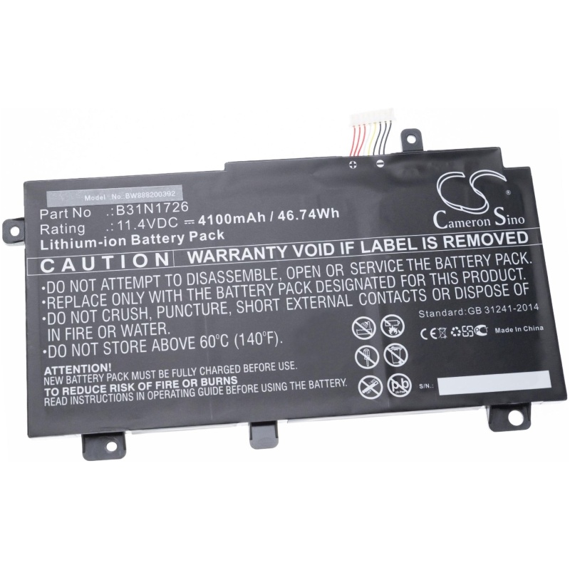 Baterija za Asus FX504 / FX505 / FA506 / FA706, 4100 mAh - Image 2