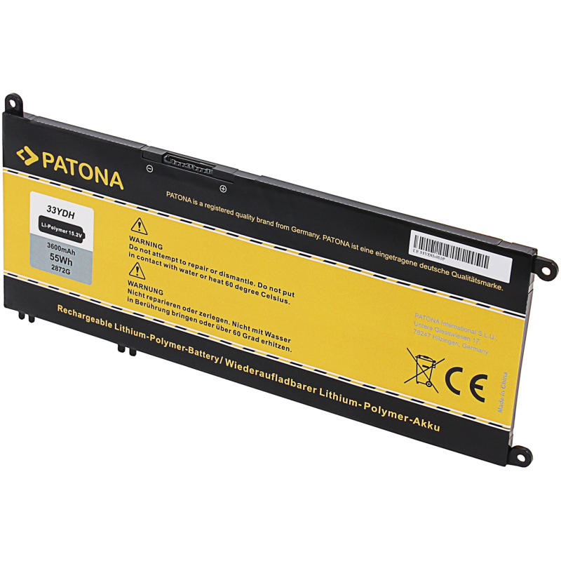 Baterija za Dell Inspiron 3579 / 5587 / 7588, 3600 mAh - Image 2
