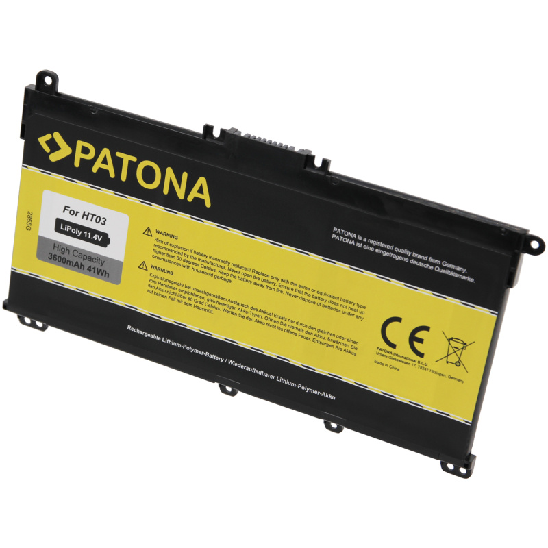 Baterija za HP 240 G7 / 245 G7 / 250 G7 / 255 G7, HT03XL, 3600 mAh - Image 2