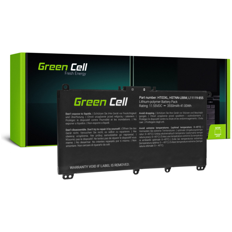 Baterija za HP 240 G7 / 245 G7 / 250 G7 / 255 G7, HT03XL, 3400 mAh - Image 3