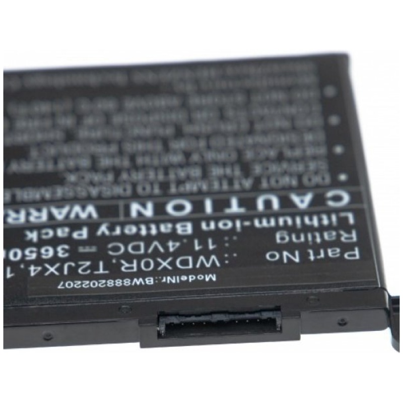 Baterija za Dell Inspiron 5378 / Latitude 3490, WDX0R, 3650 mAh - Image 3