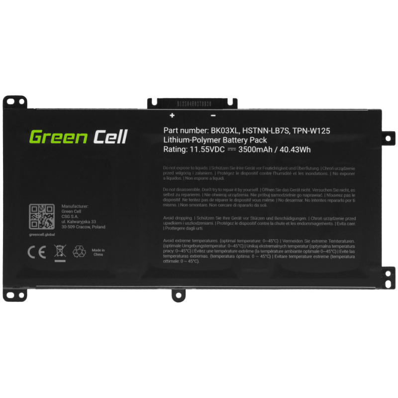Baterija za HP Pavilion x360 14-BA / 14-BA015NW / 14-BA022NW / 14-BA013NM, 3500 mAh - Image 4