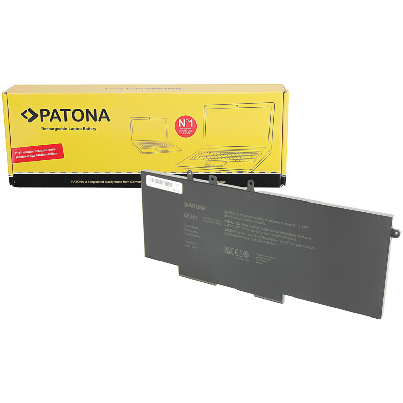 Baterija za Dell Latitude 5280 / 5290 / 5480 / 5490, 7.6 V, 6000 mAh - Image 5