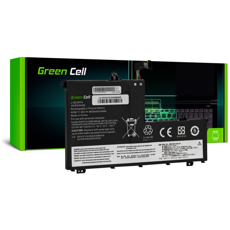 Baterija za Lenovo ThinkPad 14-IIL / 14-IML / 15-IIL / 15-IML, 4650 mAh - Image 6