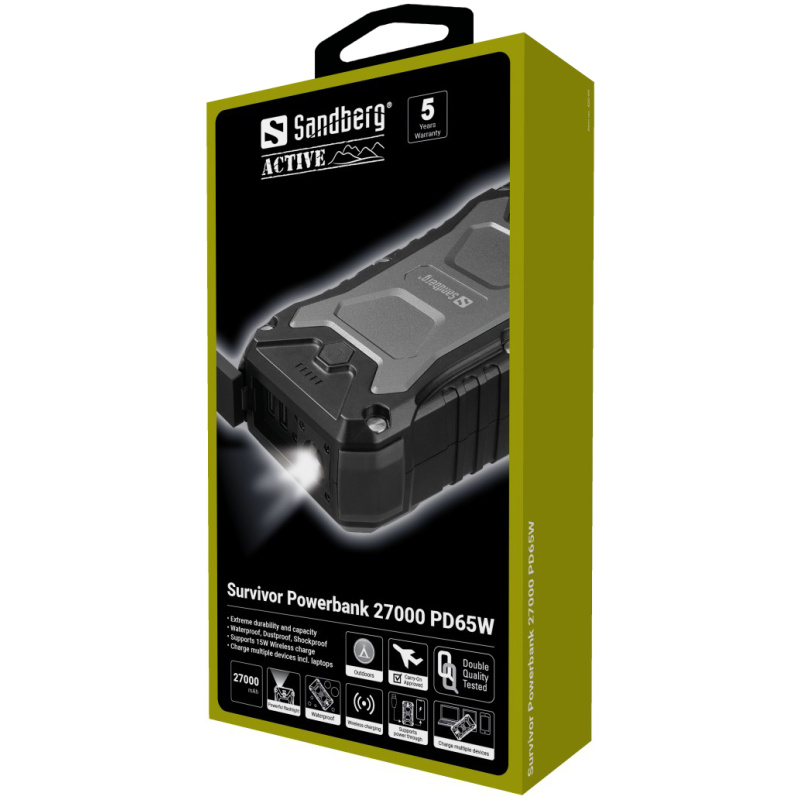 Sandberg Survivor Powerbank 27000 PD65W - Image 3