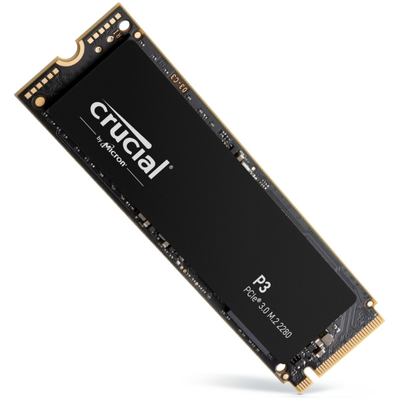 Crucial P3 500GB 3D NAND NVMe PCIe M.2 SSD - Image 2