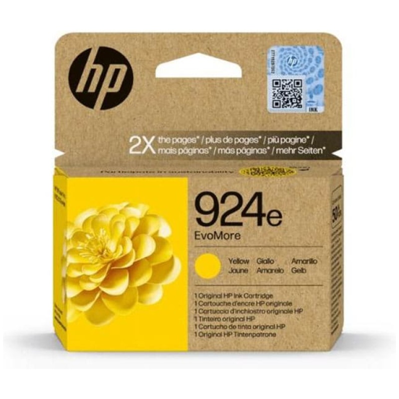 Kartuša HP 924e (4K0U9NE) rumena, original - E-specialisti računalniška trgovina