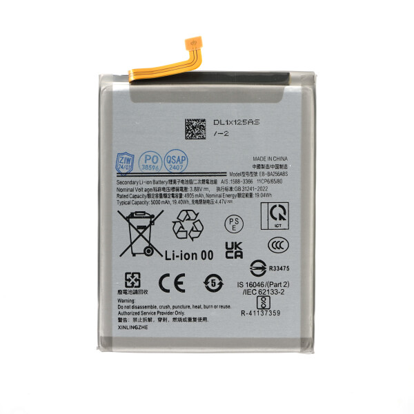 Baterija za Samsung Galaxy A25 / A55 / SM-A256 / SM-A556, 5000 mAh - slika 2