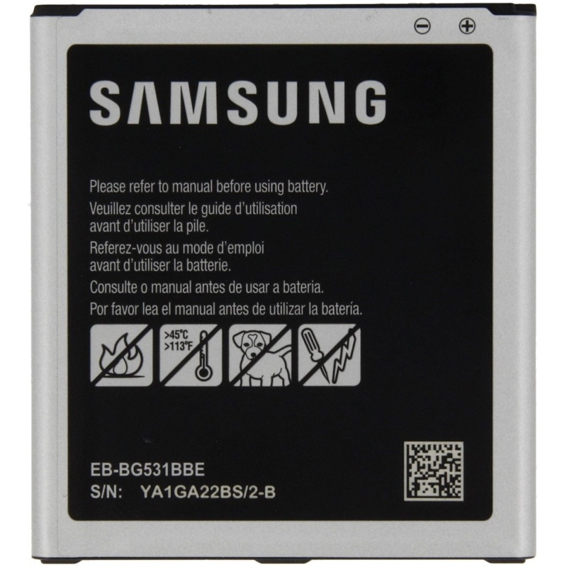 Baterija za Samsung Galaxy J5 / SM-J500F / Galaxy J3 (2016) / SM-J320F, originalna, 2600 mAh - Image 2