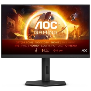 AOC 27G4X 27" IPS Full HD 180Hz 1ms HDR G-Sync gaming monitor