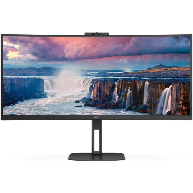 AOC CU34V5CW 34" VA WQHD 100Hz USB-C PD monitor - Image 3