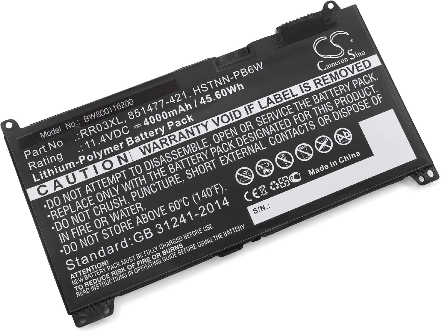 Baterija za HP Probook 430 G4 / 440 G4 / 450 G4 / 455 G4 / 470 G4, RR03XL, 4000 mAh - slika 2