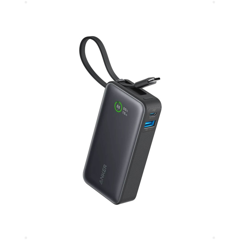 Anker 545 Nano powerbank 10K z vgrajenim kablom USB-C